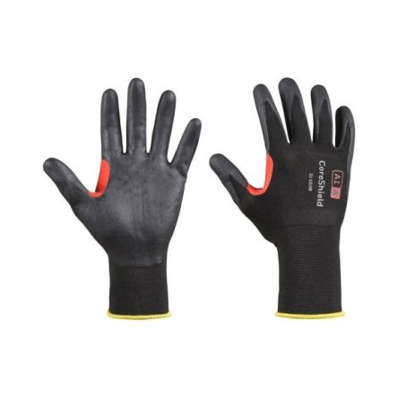 Honeywell Safety CoreShield Black Micro-Foam Nitrile Cut Resistant Work Gloves, Size 10, Nitrile Coating [1015367]; 284-6299