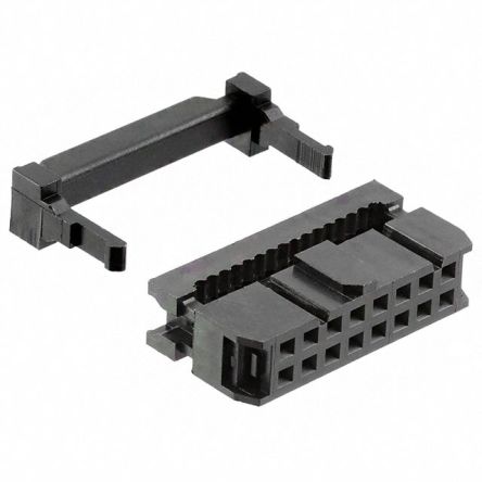 RS PRO 16-Way IDC Connector Socket for Cable Mount, 2-Row [0]; 284-6492