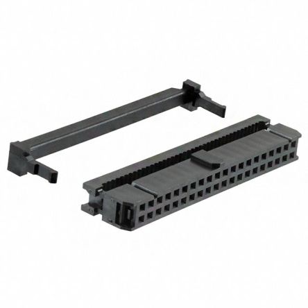RS PRO 40-Way IDC Connector Socket for Cable Mount, 2-Row [0]; 284-6493