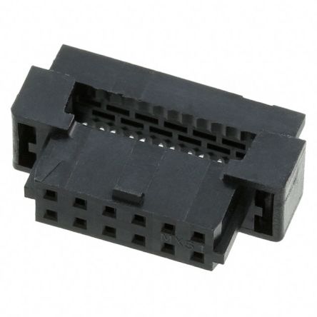 RS PRO 12-Way IDC Connector Socket for Cable Mount, 2-Row [0]; 284-6494