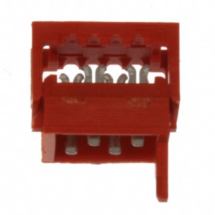 RS PRO 4-Way IDC Connector Plug for Cable Mount, 2-Row [0]; 284-6497