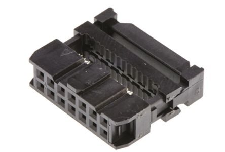 RS PRO 14-Way IDC Connector Socket for Cable Mount, 2-Row [0]; 284-6514