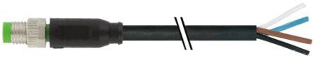 Murrelektronik Limited Straight Male 4 way M8 to Sensor Actuator Cable, 3m [7000-08011-6110300]; 284-6584