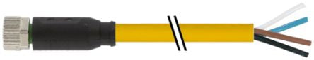 Murrelektronik Limited Straight Female 4 way M8 to Sensor Actuator Cable, 5m [7000-08061-0310500]; 284-6595