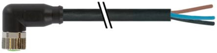Murrelektronik Limited Right Angle Female 3 way M8 to Sensor Actuator Cable, 2m [7000-08081-6100200]; 284-6614