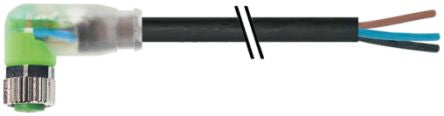 Murrelektronik Limited Right Angle Female 3 way M8 to Sensor Actuator Cable, 5m [7000-08121-6300500]; 284-6624