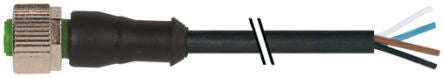 Murrelektronik Limited Straight Female 4 way M12 to Sensor Actuator Cable, 20m [7000-12221-6142000]; 284-6672
