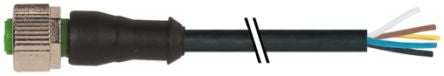 Murrelektronik Limited Straight Female 5 way M12 to Sensor Actuator Cable, 15m [7000-12241-6351500]; 284-6695