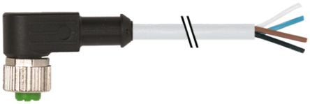 Murrelektronik Limited Right Angle Female 4 way M12 to Sensor Actuator Cable, 20m [7000-12341-2142000]; 284-6703