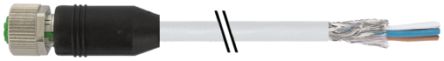 Murrelektronik Limited Straight Female 4 way M12 to Sensor Actuator Cable, 5m [7000-13201-3310500]; 284-6727