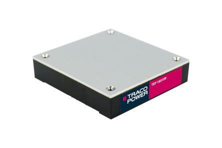 TRACOPOWER TEP 150WI DC-DC Converter, 15V dc/ 10A Output, 43 → 160 V dc Input, 150W, Chassis Mount, +75°C Max [TEP 150-7213UIR]; 284-7551