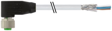 Murrelektronik Limited Right Angle Female 4 way M12 to Sensor Actuator Cable, 10m [7000-13261-3311000]; 284-7803