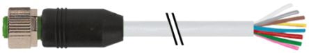 Murrelektronik Limited Straight Female 8 way M12 to Sensor Actuator Cable, 15m [7000-17041-2921500]; 284-7815