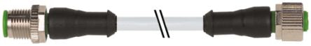 Murrelektronik Limited Straight Male 5 way M12 to Straight Female 5 way M12 Sensor Actuator Cable, 4m [7000-40041-2350400]; 284-7875