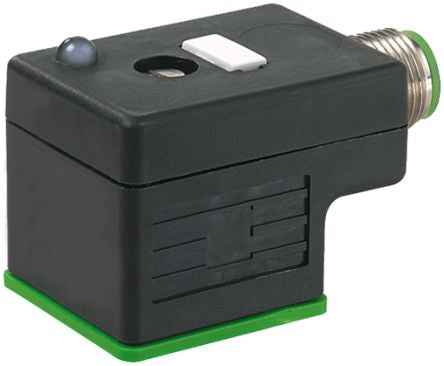 Murrelektronik Limited MSUD 4P, Male DIN 43650 Connector with Indicator Light, 24 V ac/dc Voltage [7000-41401-0000000]; 284-7927
