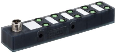 Murrelektronik Limited EXACT8 Series Sensor Hub, M12, 10 way, 10 port [8000-80060-0000000]; 284-8038
