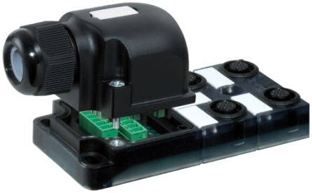 Murrelektronik Limited EXACT12 Series Sensor Hub, M12, 4 way, 5 port [8000-84550-0000000]; 284-8039