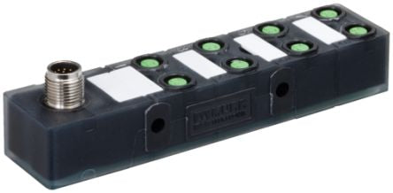 Murrelektronik Limited EXACT8 Series Sensor Hub, M12, 8 way, 8 port [8000-88060-0000000]; 284-8040