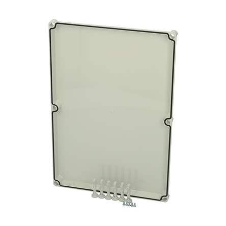 Fibox EKU Series Polycarbonate Cover, 560 x 380mm [EKU 30-G cover]; 284-8104