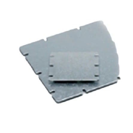Fibox MIV Series Mounting Plate, 66 x 80mm [MIV 95 mounting plate]; 284-8120