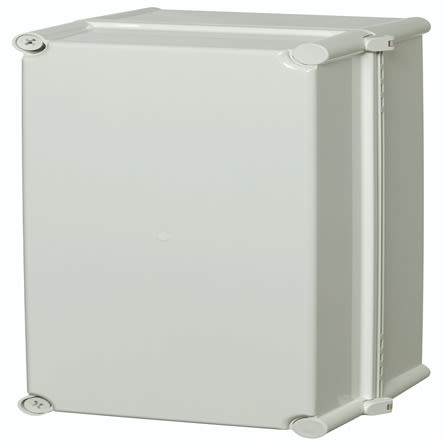 Fibox PC Series Grey Polycarbonate General Purpose Enclosure, IP65, IK08, Grey Lid, 380 x 190 x 180mm [PC 3819 18 G-2FSH encl.]; 284-8148