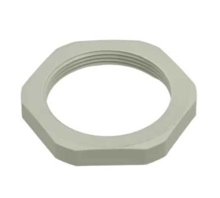 Fibox Polyamide Cable Gland Locknut, M40 Thread [GPA M40B]; 284-8538