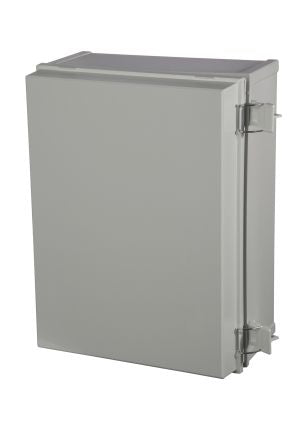 Fibox CAB Series ABS Wall Box, IP65, 400 mm x 300 mm x 180mm [CAB ABS 403018 G]; 284-9071