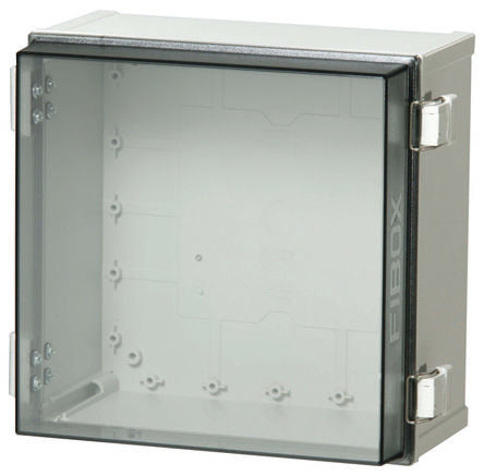 Fibox CAB Series Polycarbonate Wall Box, IP65, Viewing Window, 300 mm x 300 mm x 180mm [CAB PC 303018 T]; 284-9077