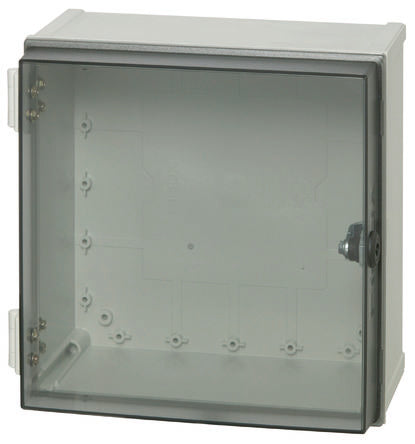 Fibox CAB Series Polycarbonate Wall Box, IP65, Viewing Window, 300 mm x 300 mm x 180mm [CAB PC 303018 T3B]; 284-9078