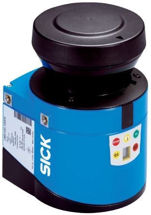 SICK LMS1xx Series 2D LIDAR SENSORS Laser Scanner LIDAR Sensor, 20m Max Range [LMS100-10000 / 1041113]; 284-9241