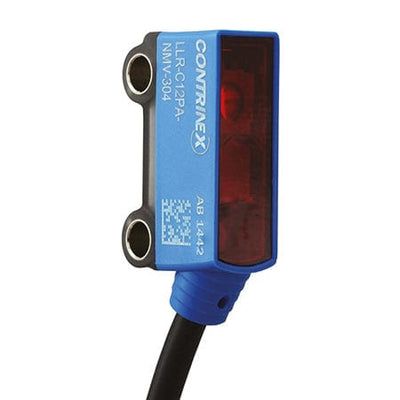 Contrinex from Molex Through Beam Photoelectric Sensor, Block Sensor, 0 → 2000 mm Detection Range [LLR-C12PA-NMV-304 / 1202540002]; 284-9779
