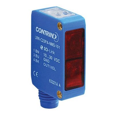 Contrinex from Molex Retroreflective Photoelectric Sensor, Block Sensor, 20 → 8000 mm Detection Range [LRR-C23PA-NMS-101 / 1202540037]; 284-9787