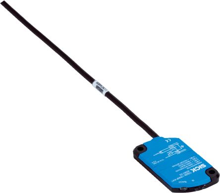 SICK Capacitive Rectangular Proximity Sensor, 1 → 10 mm Detection, 10 → 30 V dc [CQ28-10NPP-KW1S05]; 285-1055