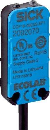 SICK Capacitive Rectangular Proximity Sensor, 0.5 → 6 mm Detection, 10 → 30 V [CQF16-06EPOEW1]; 285-1060