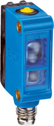 SICK Colour Sensors 12.5 mm, RGB LED, PNP, 50 mA, 12 → 24 V dc, IP67 [CSM-WP11121P]; 285-1064