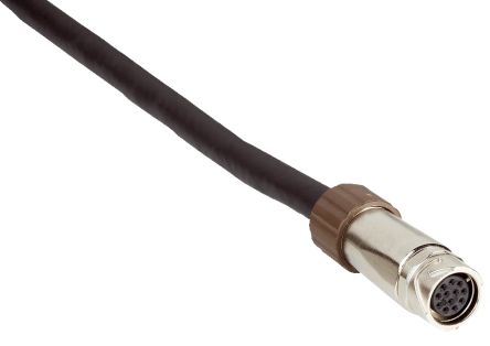 SICK Straight Female 12 way M12 to 12 way Connector & Cable, 20m [DOL-1212-G20M]; 285-1178