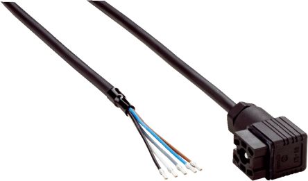 SICK Right Angle Female 6 way 6 way Unterminated Connector & Cable, 3m [DOL-1306-W03M]; 285-1189