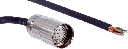 SICK Straight Female 12 way M23 to Connector & Cable, 5m [DOL-2308-G05MJB2]; 285-1199