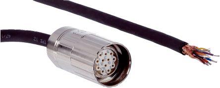 SICK Straight Female 12 way M23 to Unterminated Connector & Cable, 5m [DOL-2312-G05MMD1]; 285-1207