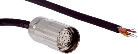SICK Straight Female 12 way M23 to Unterminated Connector & Cable, 30m [DOL-2312-G30MMA2]; 285-1217