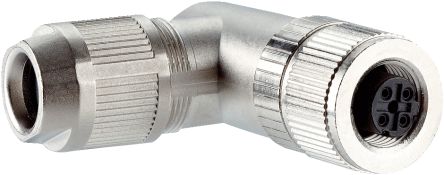 SICK, DOS Compact Power Connector Cable Mount Plug, 1.75A, 60 V [DOS-1204-WE / 6048154]; 285-1231