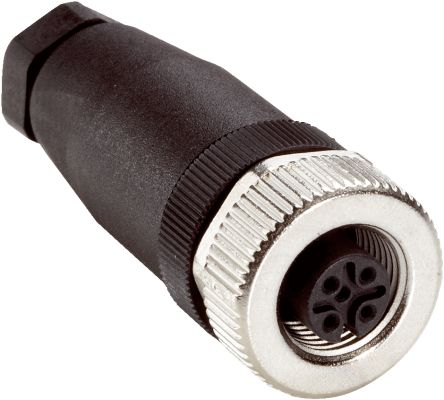 SICK, DOS Compact Power Connector Cable Mount Plug, Screw Termination, 4A, 125 V [DOS-1205-GX / 6047950]; 285-1235