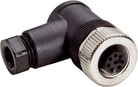 SICK, DOS Compact Power Connector Cable Mount Plug, Screw Termination, 2A, 60 V [DOS-1208-W / 2092035]; 285-1237