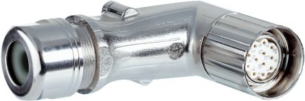 SICK, DOS Compact Power Connector Cable Mount Plug, 7A, 160 V [DOS-2312-W01 / 2072580]; 285-1245