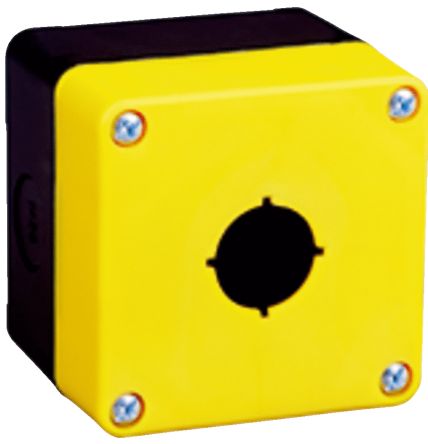 SICK Black, Yellow ES21 Enclosure - 1 Hole [ES21-XS001 / 5321175]; 285-1309