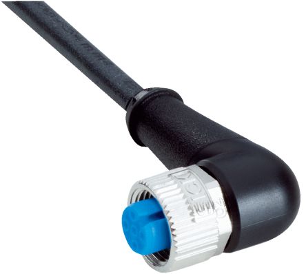 SICK Right Angle Female 4 way M12 to Connector & Cable, 1.5m [YG2A14-015UB3XLEAX]; 285-1497