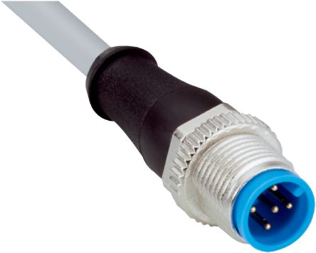 SICK Straight Male 5 way M12 to Connector & Cable, 20m [YM2A15-200VB5XLEAX]; 285-1575
