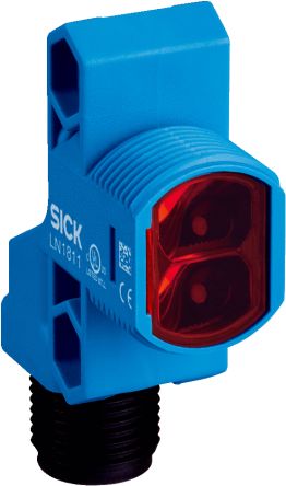 SICK Retroreflective Photoelectric Sensor, Rectangular Sensor, 5 m Detection Range [ZLD18-2FR4A8]; 285-1622