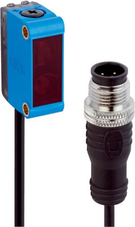 SICK Retroreflective Photoelectric Sensor, Rectangular Sensor, 6 m Detection Range [GL6-P0212S48]; 285-1650