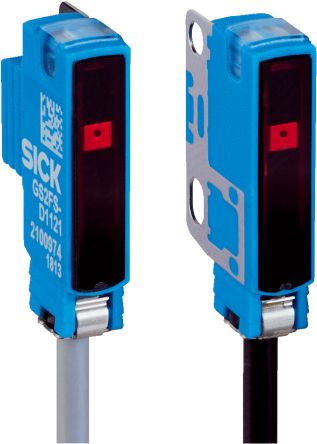 SICK Through Beam Photoelectric Sensor, Rectangular Sensor, 1300 mm Detection Range [GSE2FS-E1161]; 285-1694
